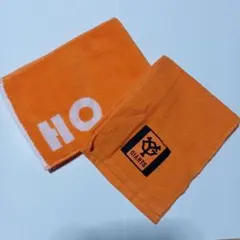 GIANTS ジャイアンツ 読売巨人軍応援グッズ　オレンジタオル　2枚組　非売品