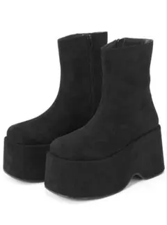 GRL スエード厚底ブーツ zr1140