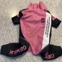 GEWALK 犬用ウェットスーツ M ピンク/黒　新品、未使用、タグ付き