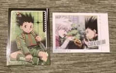 ⚠️値下げ中 1/15まで ハンターハンター ミニブロマイド ゴン キルア