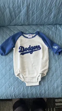 Dodgers ロンパース ホワイト/ブルー