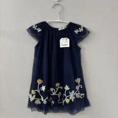 ZARA ワンピース チュール セレモニー 海外 100 チュール 刺繍のサムネイル