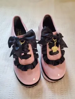 【サンリオ】おめかし天使 厚底ローファー (マイメロ・ピンク)