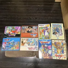 ドラゴンクエスト　下敷き　公式グッズ　当時品　鳥山明　エニックス　おまけ付き ドラゴンクエスト 下敷き 公式グッズ 当時品 鳥山明 エニックス おまけ