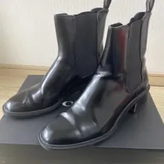 ZARAブラック サイドゴアブーツ