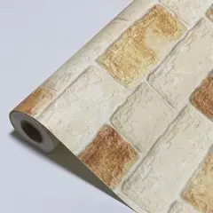 壁紙シール レンガ HWP-21630 50cm×3m はがせる壁紙 壁紙