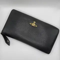 箱付き vivienne westwood 長財布 ラウンドファスナー