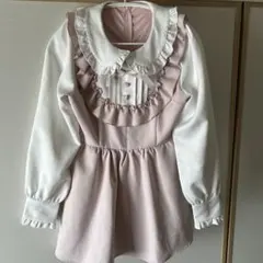 dearmylove 夢展望　お茶会フリルハートリボンワンピース