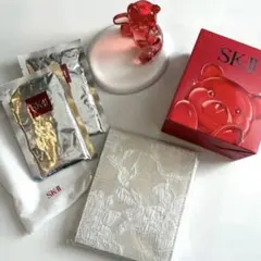SK-II 2025 限定コフレぴてくまトレイ, マスク2枚＆限定ミラー付