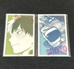 ヒロアカ原画展　ポストカード　轟焦凍