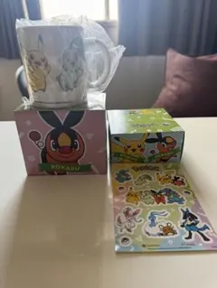ポケモン マグカップ シールセット付き