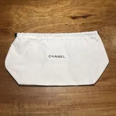 CHANEL コットンポーチ(巾着)