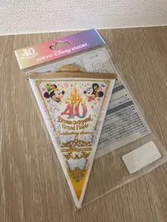 ディズニー　40周年 ガーランド
