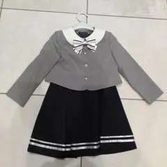 【美品】キャサリンコテージ フォーマルワンピース 120 ３点 入学式 ネイビー