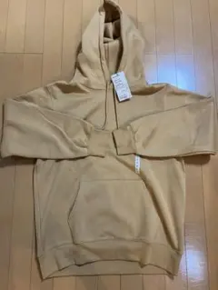 ⭐️新品⭐️無印良品　スウェットパーカー　スモーキーイエロー　裏起毛