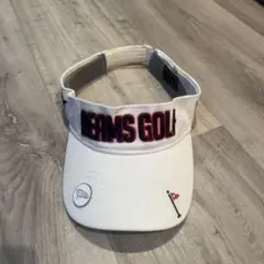 BEAMS GOLF ビームスゴルフ サンバイザー ホワイトのサムネイル