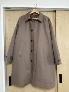BEAMS ブラウン ステンカラーコート S