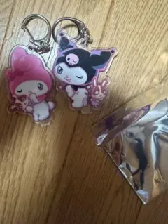 サンリオ アクリルキーホルダー 2個セット　宇佐美