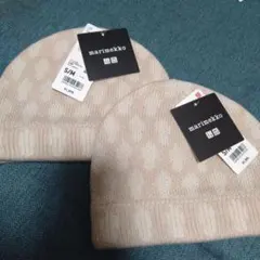 マリメッコMarimekkoユニクロ UNIQLOヒートテックニットキャップ帽