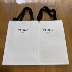【美品】CELINE　ショッパー　紙袋　セリーヌ　ラッピング　2点のサムネイル