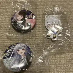 にじさんじ×くら寿司 オリジナル缶バッジ＆めじるしチャーム