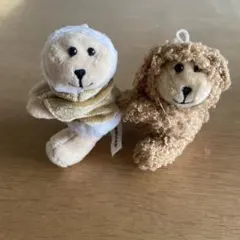 スターバックス ミニぬいぐるみ2個セット