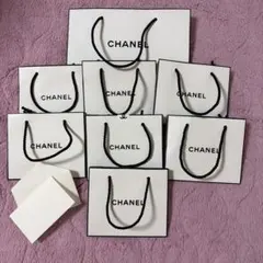 CHANEL ショッパー 8個とカードセット