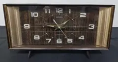 レトロ ゼンマイ置時計 2点セット Rhythm CITIZEN レトロ ゼンマイ置時計 2点セット Rhythm CITIZEN - メルカリ