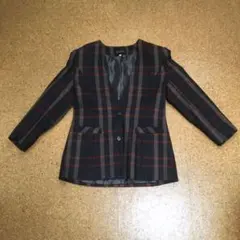 ジャケット　シェパードチェック柄