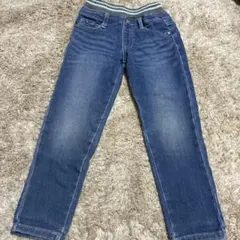 ウエストリブ デニムパンツ 110
