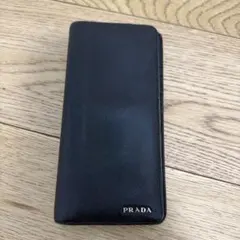 PRADA サフィアーノレザー 長財布 ブラックのサムネイル
