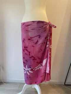 デザインパレオロング(タイダイティアレ/ストロベリー&パープル)