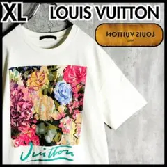 美品』LOUIS VUITTON Tシャツ エンブロイダリーフラワー - メルカリ