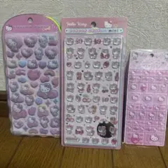 ハローキティ ボンボンドロップなど新品シール