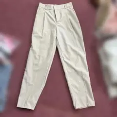 パンツ　レディース　Mサイズ　アイボリー
