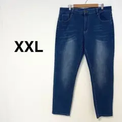 大きいサイズ✨ 【XXL】ストレッチデニム ジーンズ パンツ コットン混