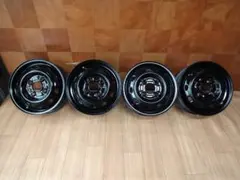 希少14インチ5J＋45スバルプレオRSリミテッドⅡ 純正 アルミホイール4