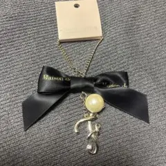 Maison de FLEUR F イニシャルチャーム リボンのサムネイル