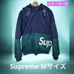 Supreme Sideline Side Logo Parka М フード付き