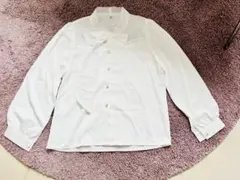 【未使用】selectshop.ecreaリボン付きホワイトシャツ 長袖