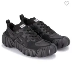 オニツカタイガー　DENTIGRELS デンティグレ　エルエス　ブラック　24㎝