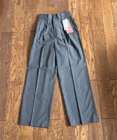 ワイドパンツ センタープレス