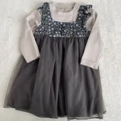 90 petitmain プティマイン　ワンピース　キッズワンピース　チュール