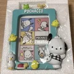 サンリオ ポチャッコ フォトフレーム 写真立て チェックデザイン