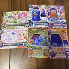 アイカツカード　5枚　キュート　セクシー　クール