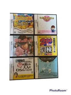 ニンテンドーDSお勉強系:もっと脳を鍛える大人のDSトレーニング他 計6点