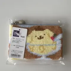新品未開封❗️ポムポムプリン プディング L字ポーチ ベージュ - メルカリ