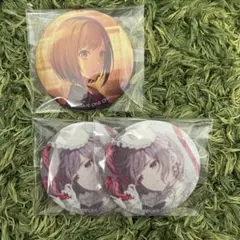 プロセカ　東雲絵名　グリッター缶バッジ