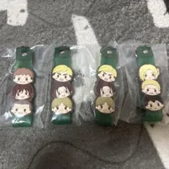 一番くじ　進撃の巨人　 I賞　ぽこっとちゃーむ3種4個セット