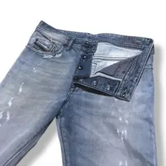 ディーゼル BUSTER ブルーアイコン レギュラー スリム テーパード